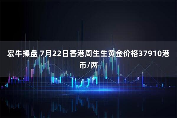宏牛操盘 7月22日香港周生生黄金价格37910港币/两